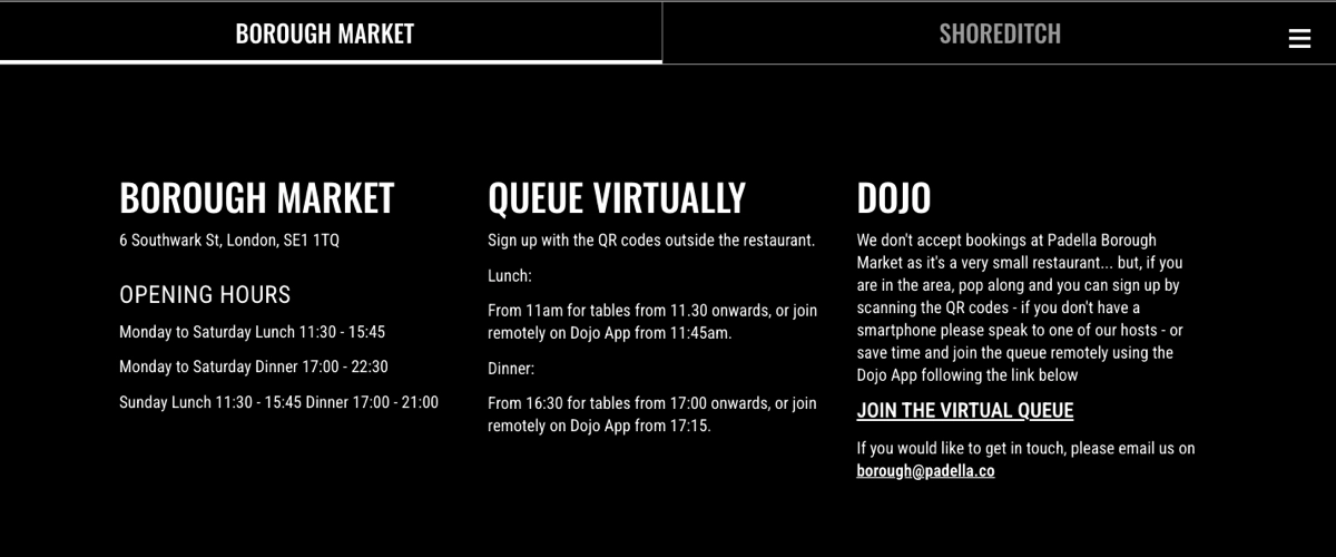 site com instruções claras