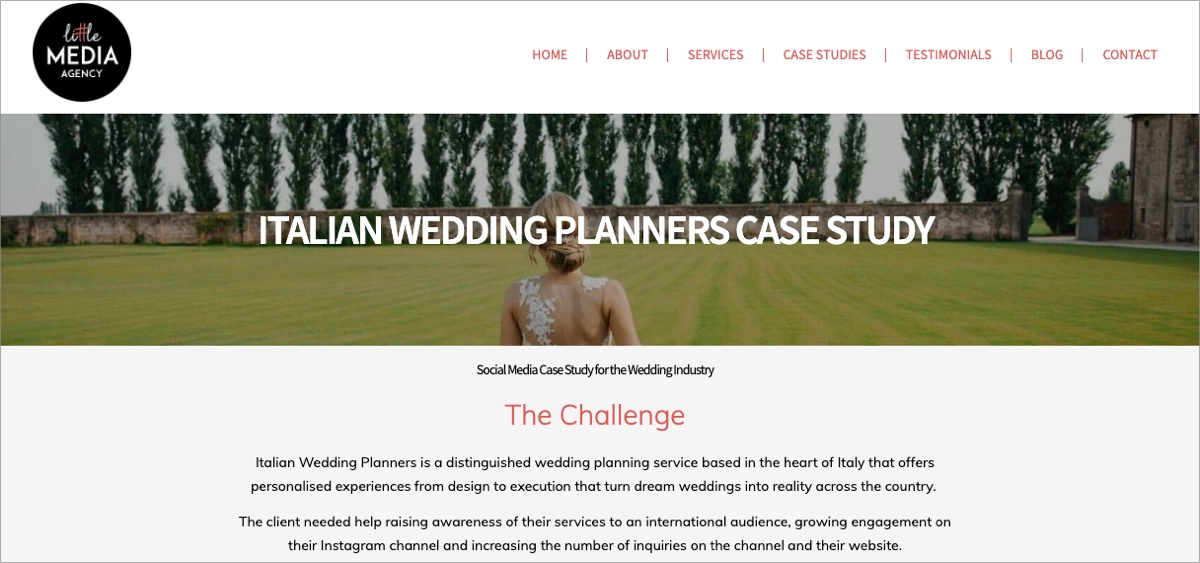 Estudo de caso de marketing digital - plataformas de mídia social