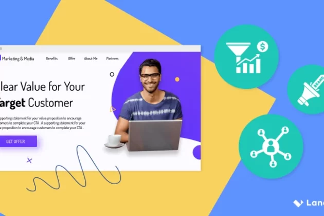 Landing page benefits