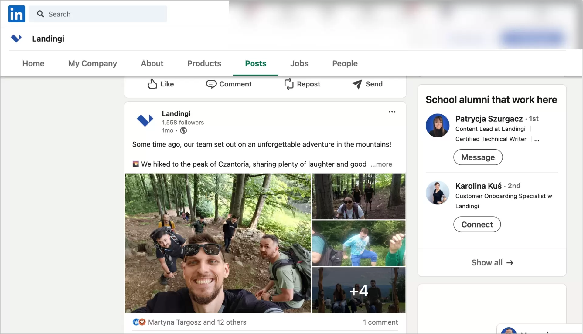 construção do reconhecimento da marca por meio do linkedin da landingi