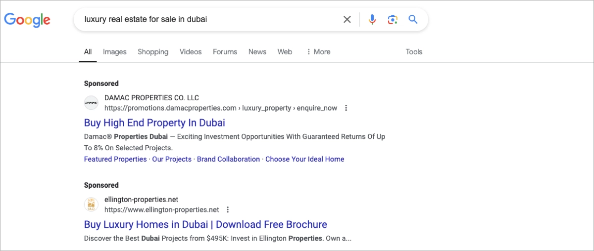 anúncios on-line marketing digital imobiliário