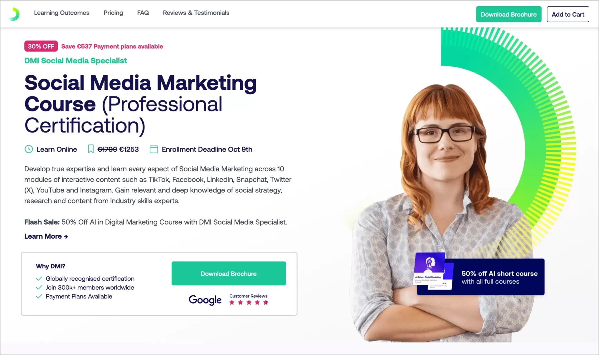 social media marketing and demand genration course for different industries