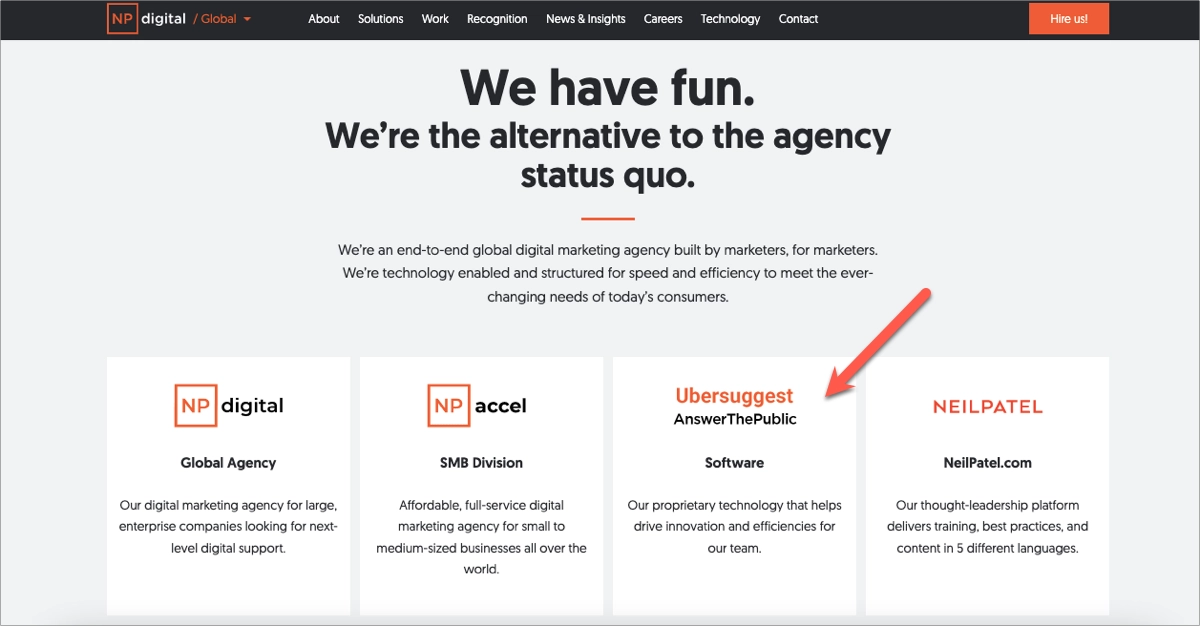 produto saas da agência de marketing digital