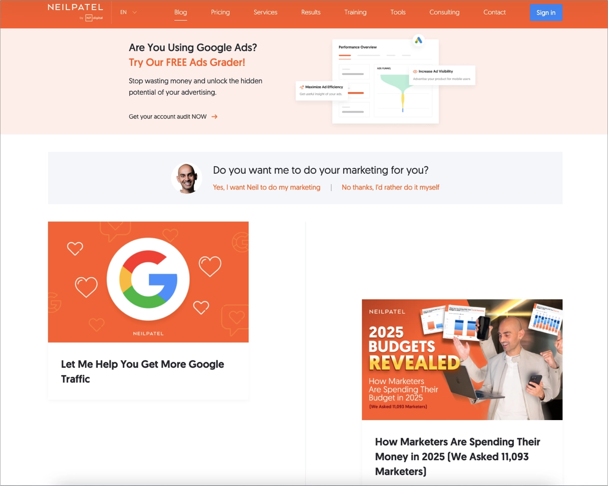 principal blog de marketing digital