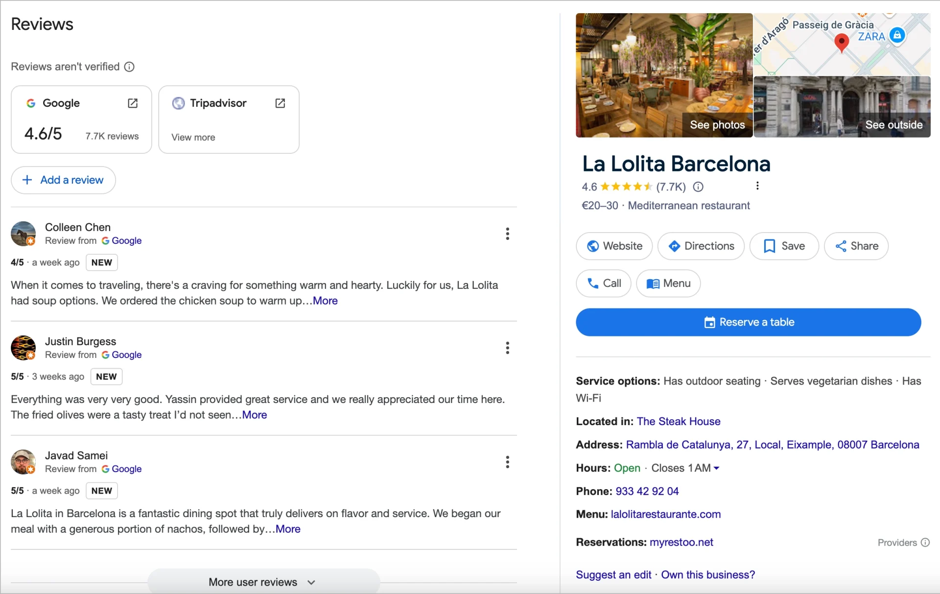 medidor de satisfação do cliente - google reviews
