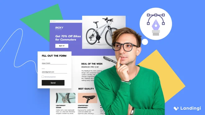 How to create landing page? cover image