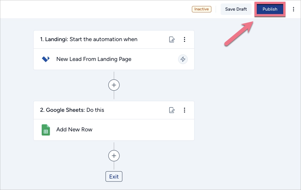 publikowanie workflow w SureTriggers