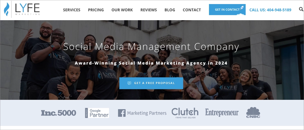 best social media marketing company