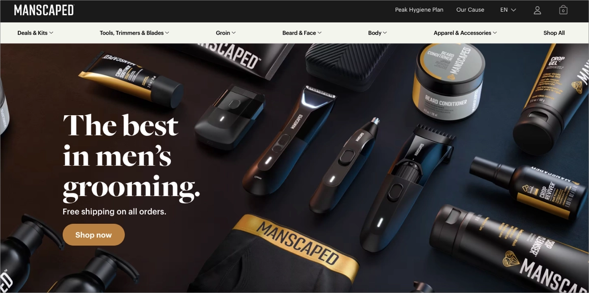 landing page para anúncio em mídia social