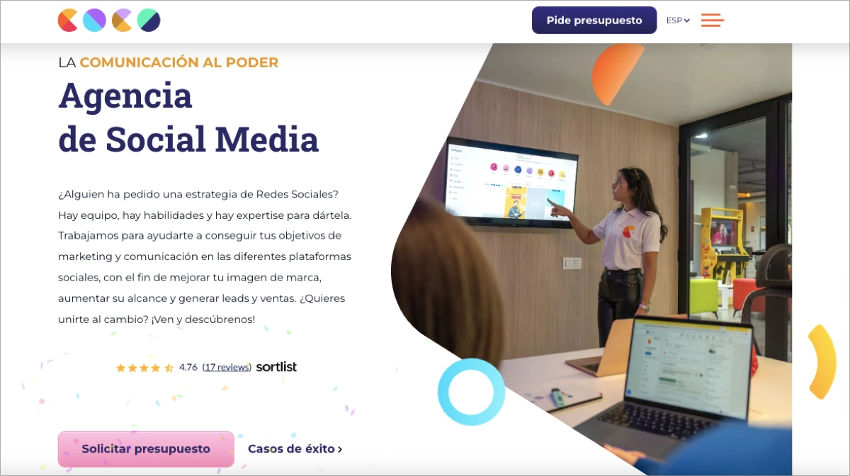 best social media marketing company in Spain