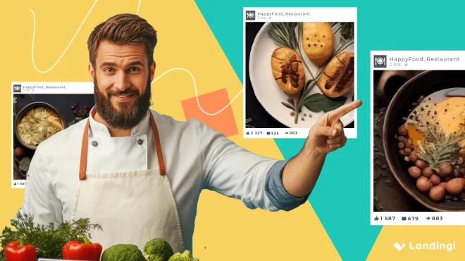 Social media marketing for restaurants - article cover