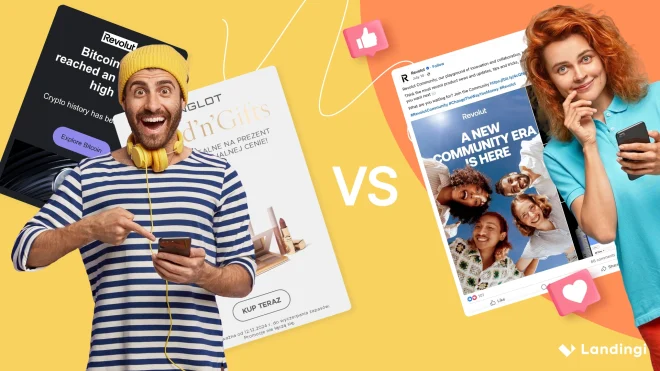 social media marketing vs. email marketing