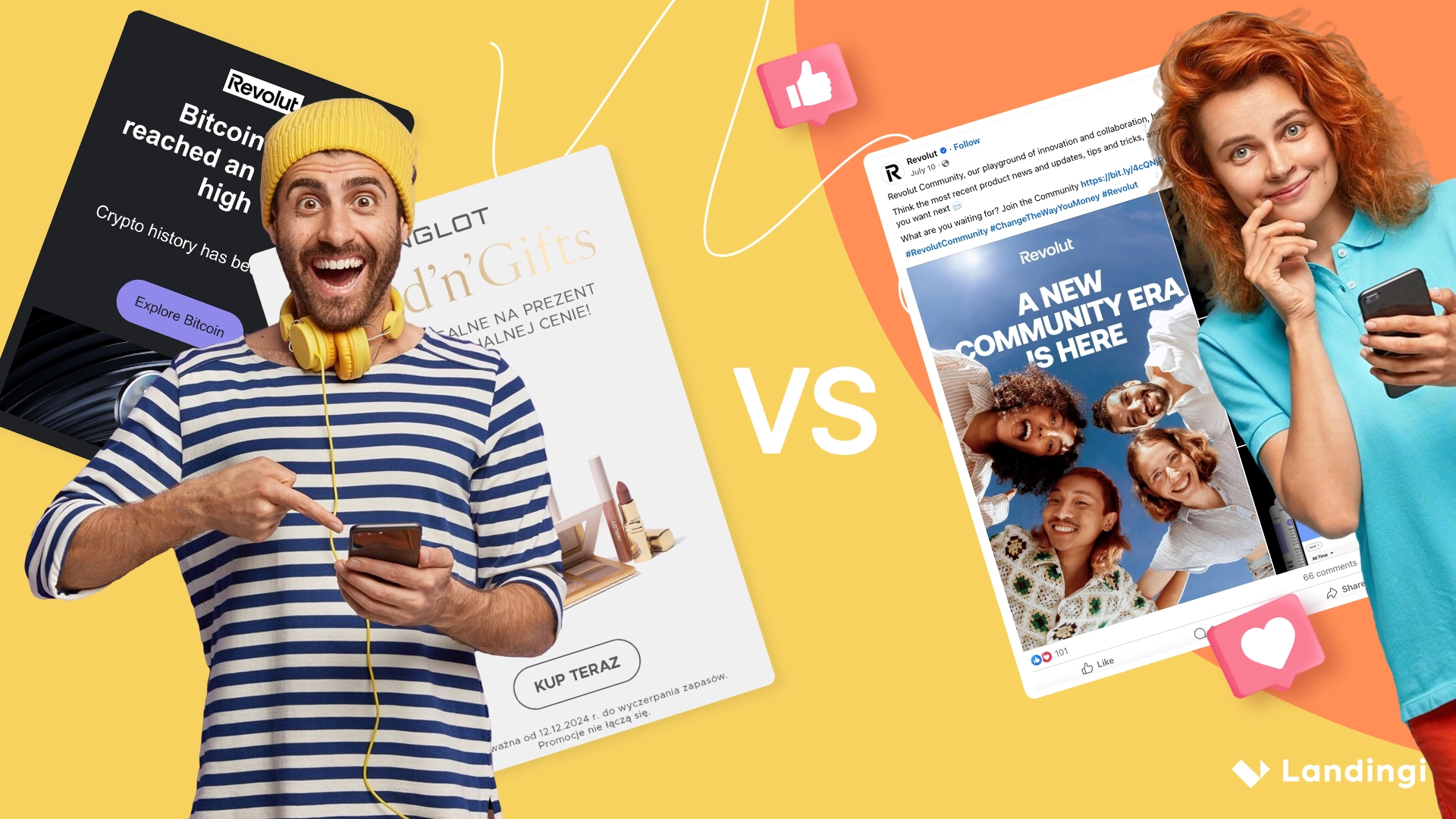 social media marketing vs. email marketing