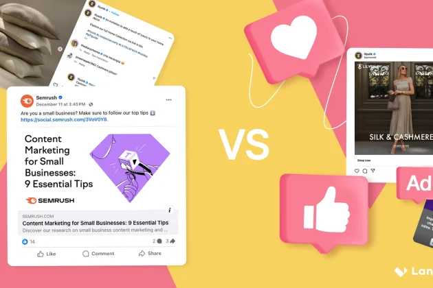 social media marketing vs social media advertising