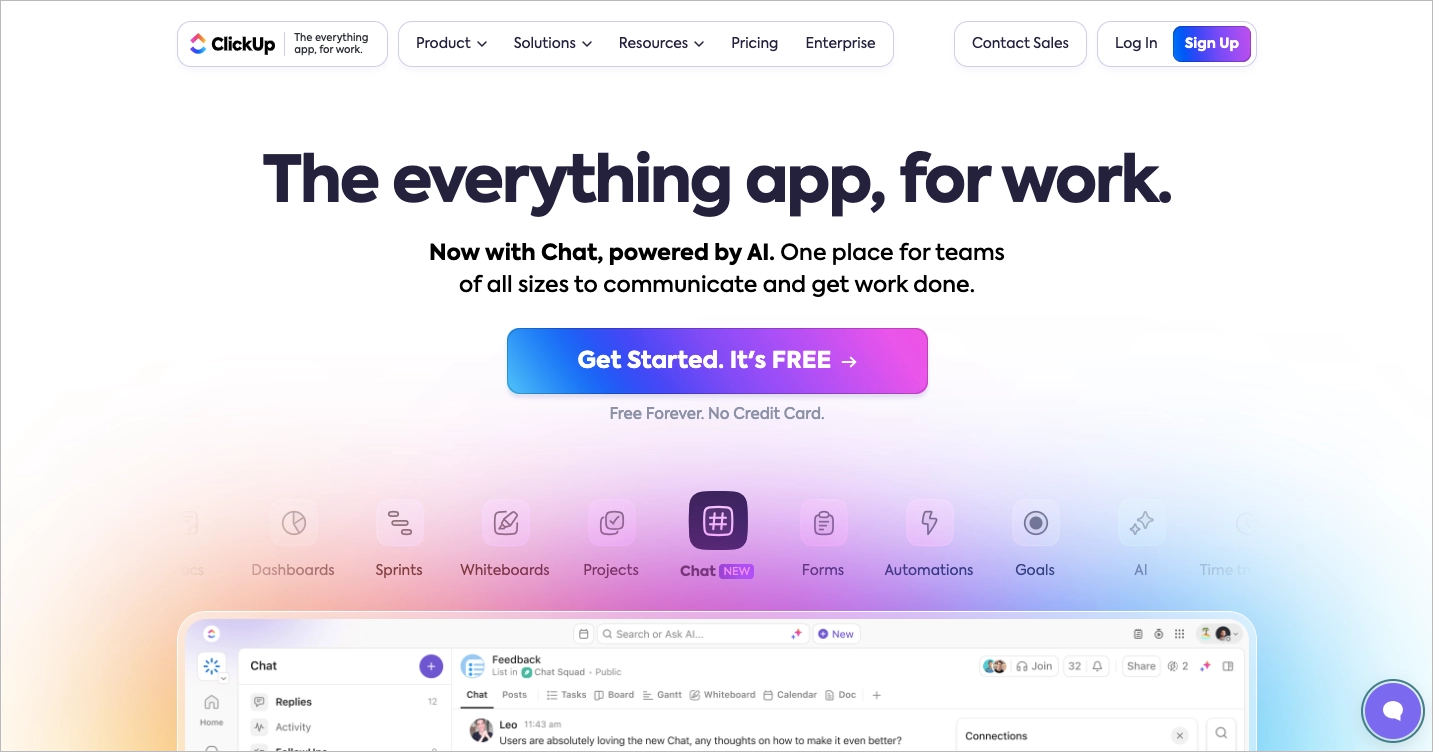 ClickUp project management tool