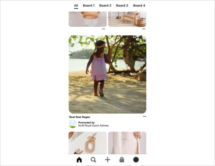 Anúncios pagos de marketing de mídia social da KLM