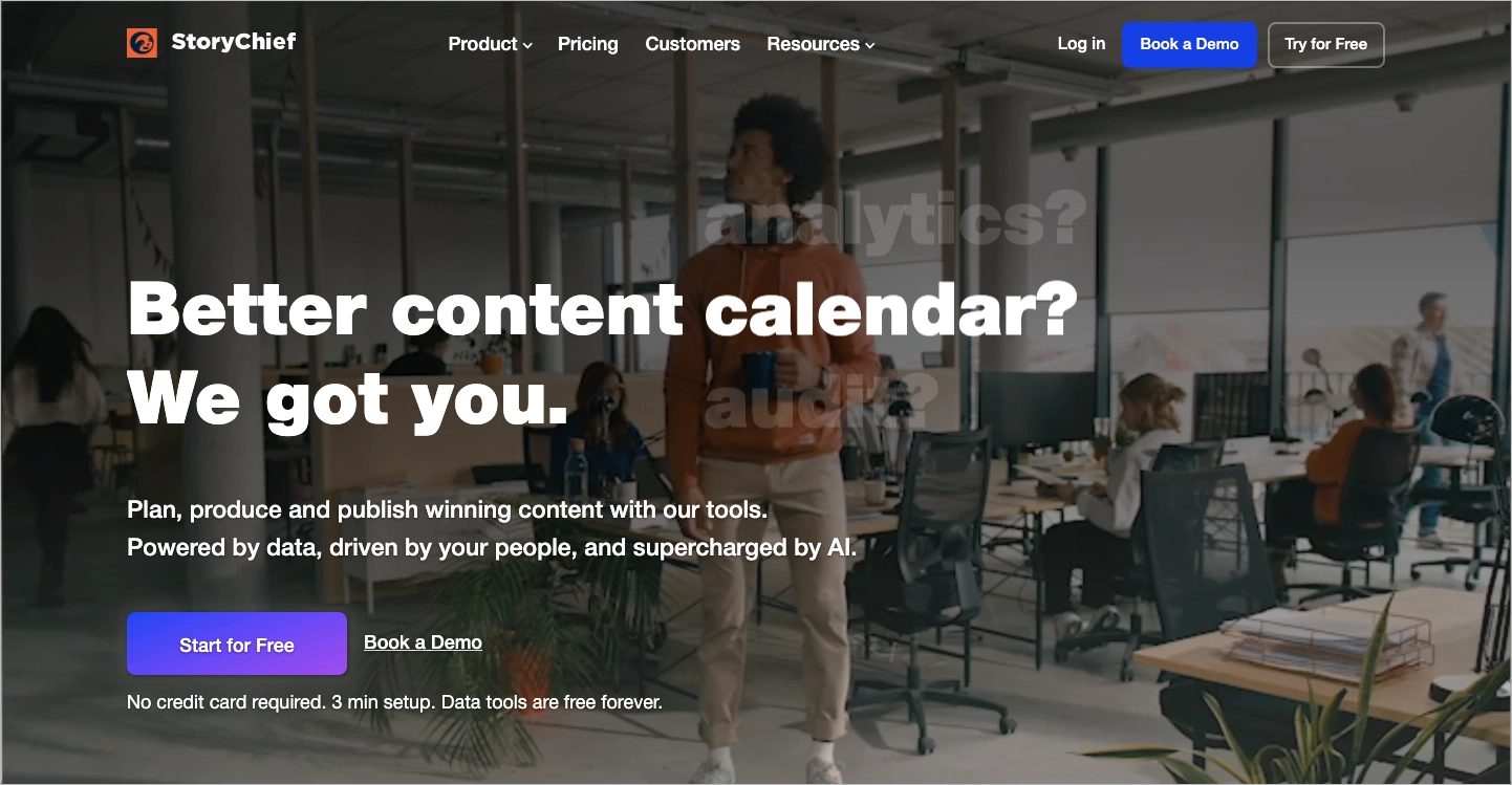 StoryChief social media content management platform