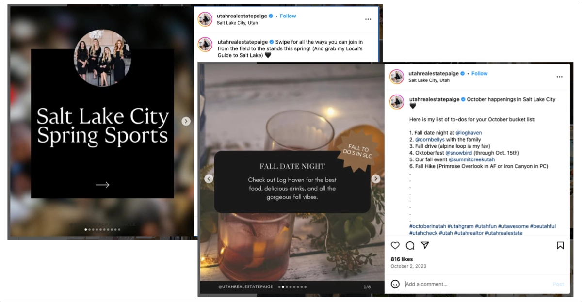 materiais de marketing de mídia social