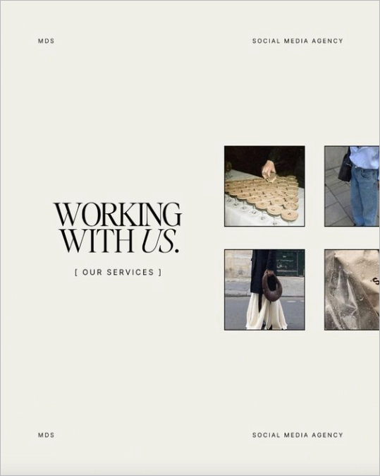 portfolio social media agency