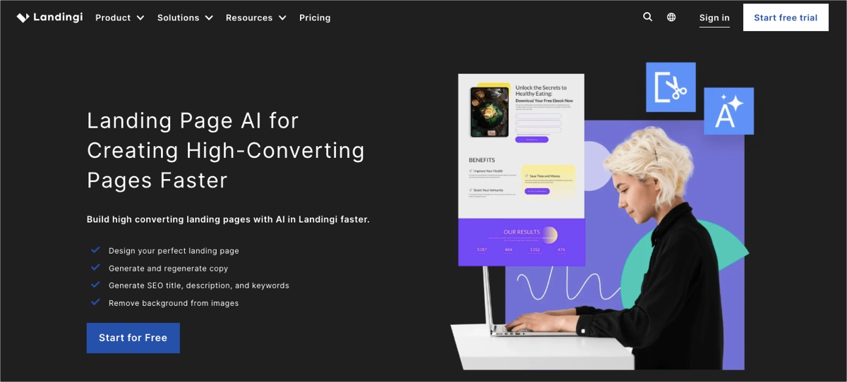 best landing page platform