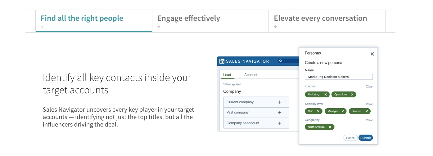 linkedin sales navigator