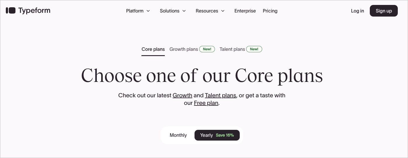 The best tools for lead generation – Typeform
