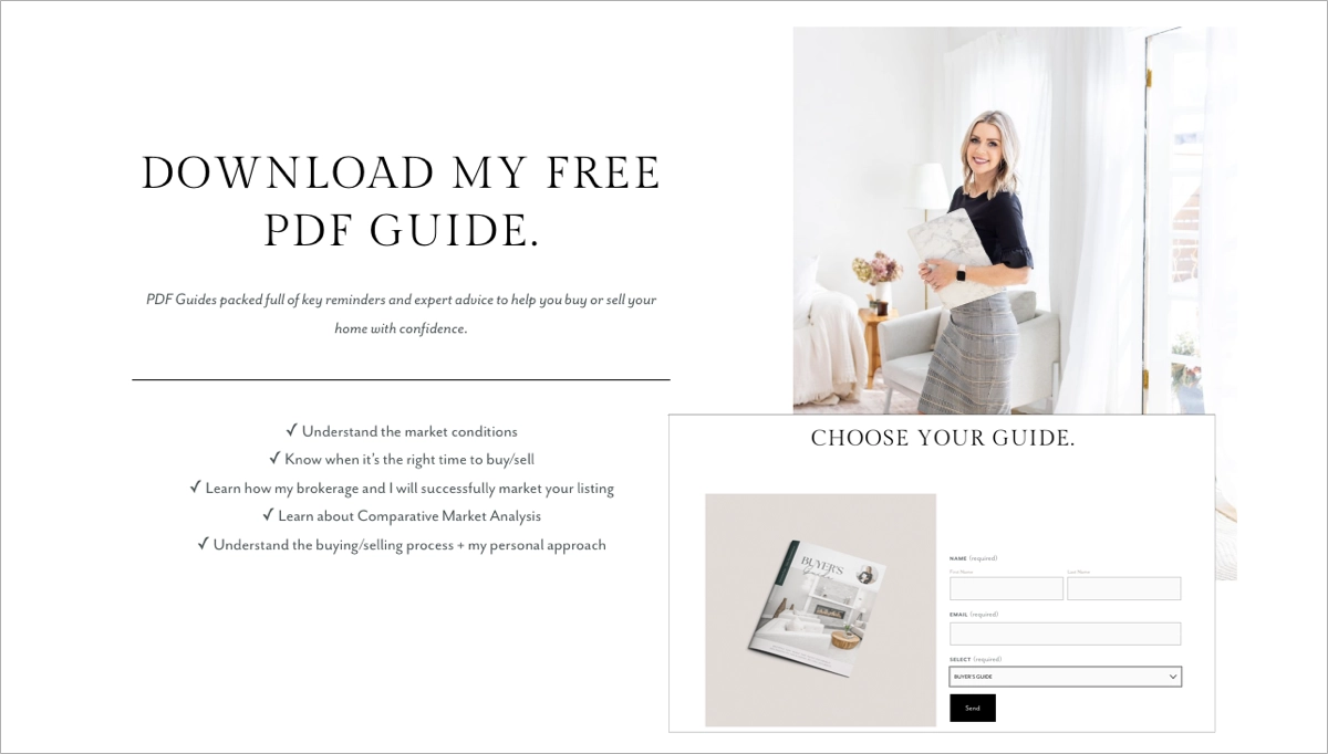 strategy for generating leads by licensed real estate agent