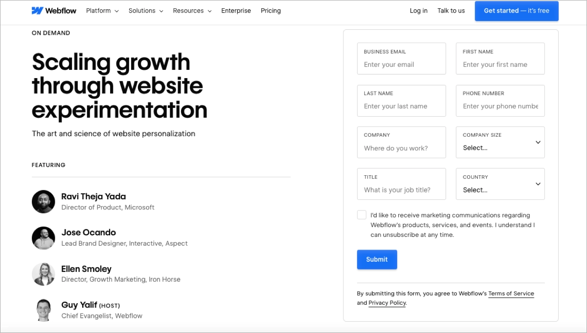 Przykład dobrej strategii B2B lead generation