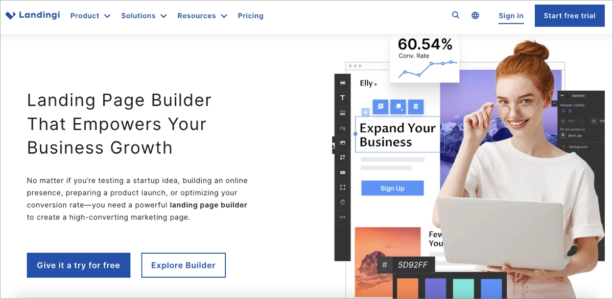 landing page platform