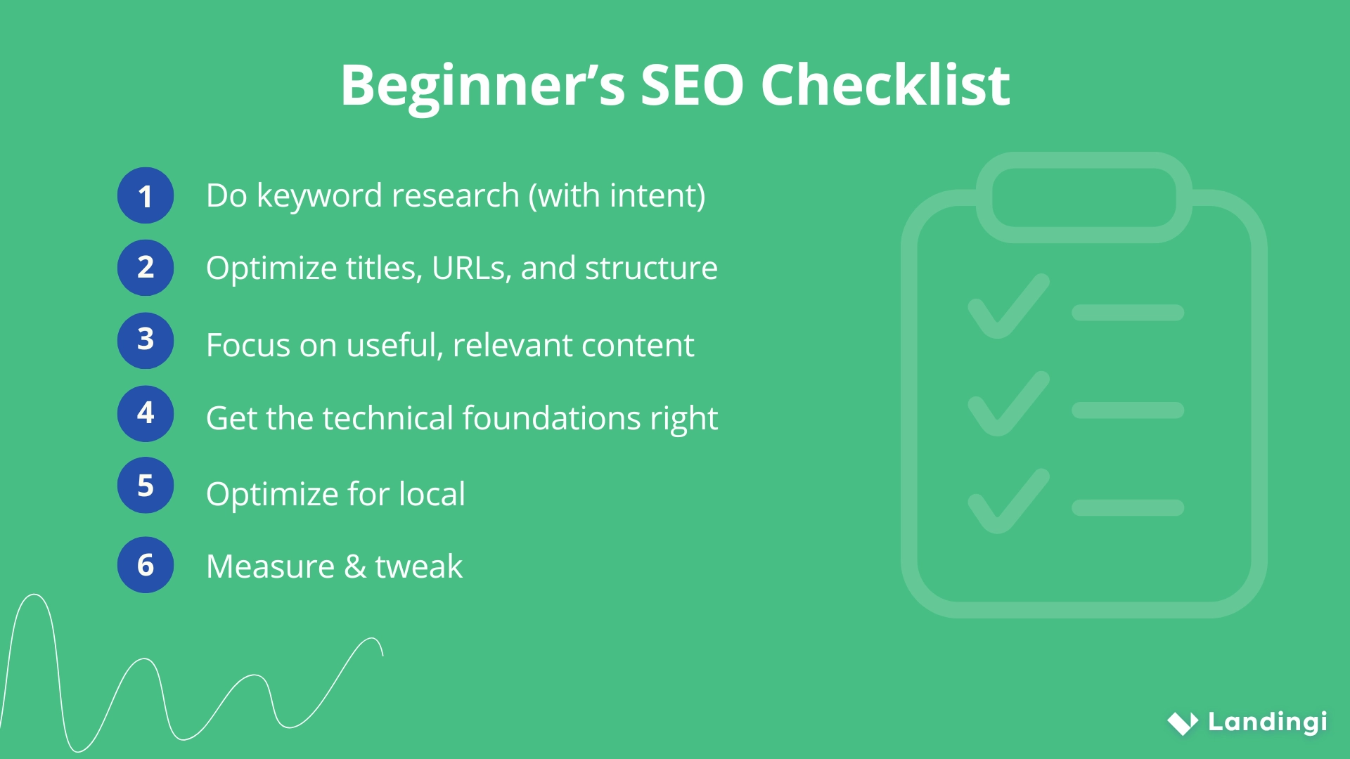 Beginner's SEO Checklist