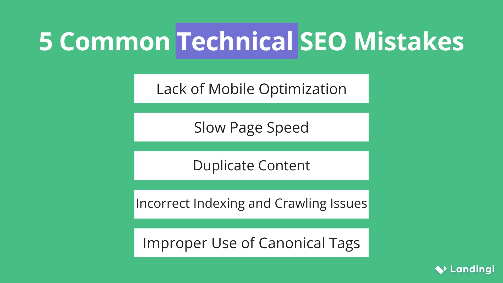 Erros técnicos comuns de SEO