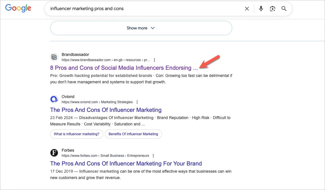 przykład zbyt długiego tagu tytułowego