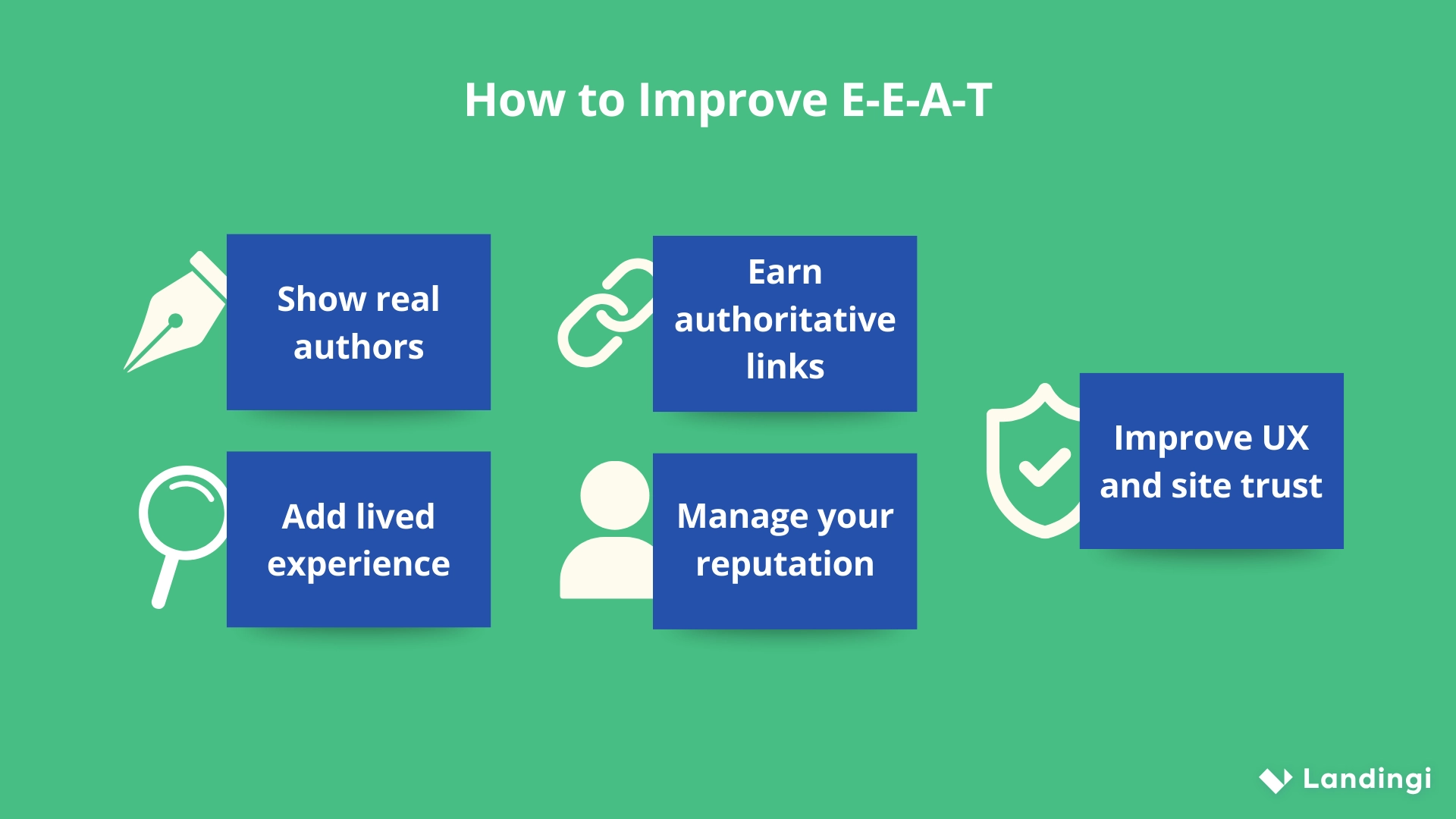 How to improve EEAT