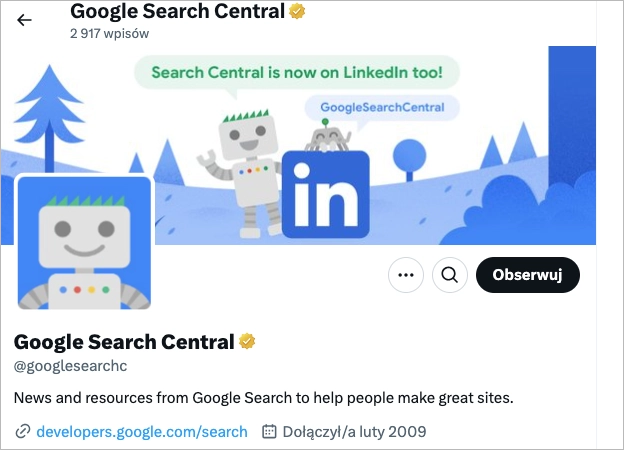 Google Search Central on X