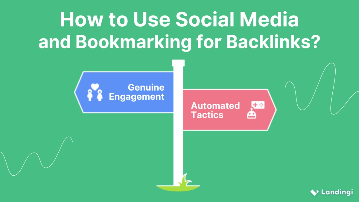 social media and bookmarking for backlinks best practices