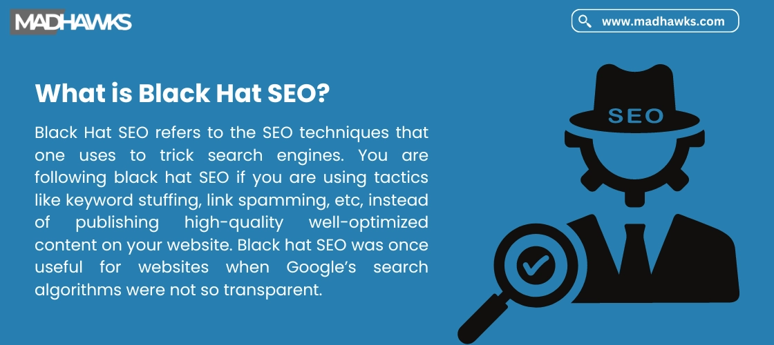What is black hat SEO - definition