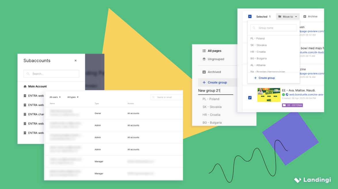 Landingi for enterprise