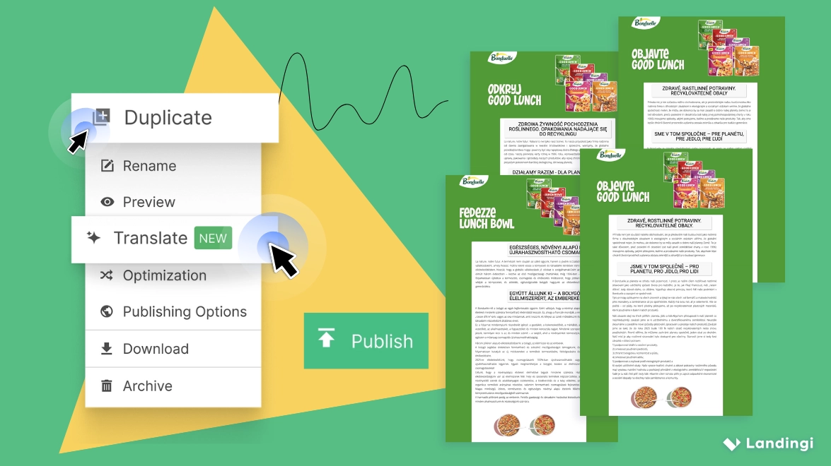 landing page automation
