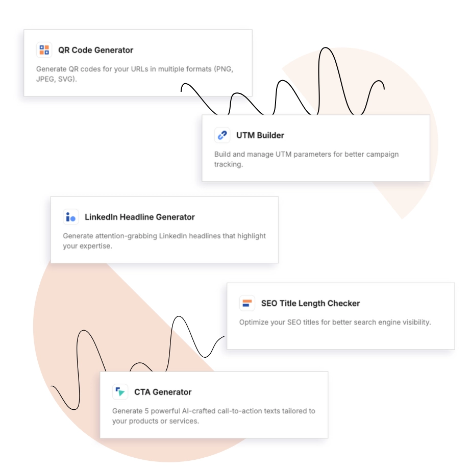 Free Tools in Landingi