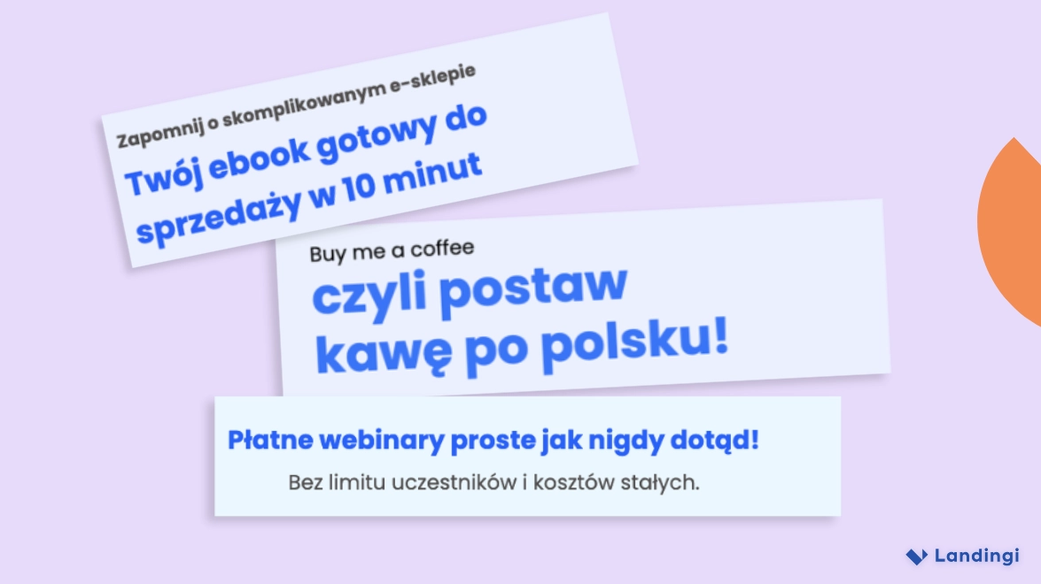 Examples of naffy’s bold, creator-focused campaign headlines.