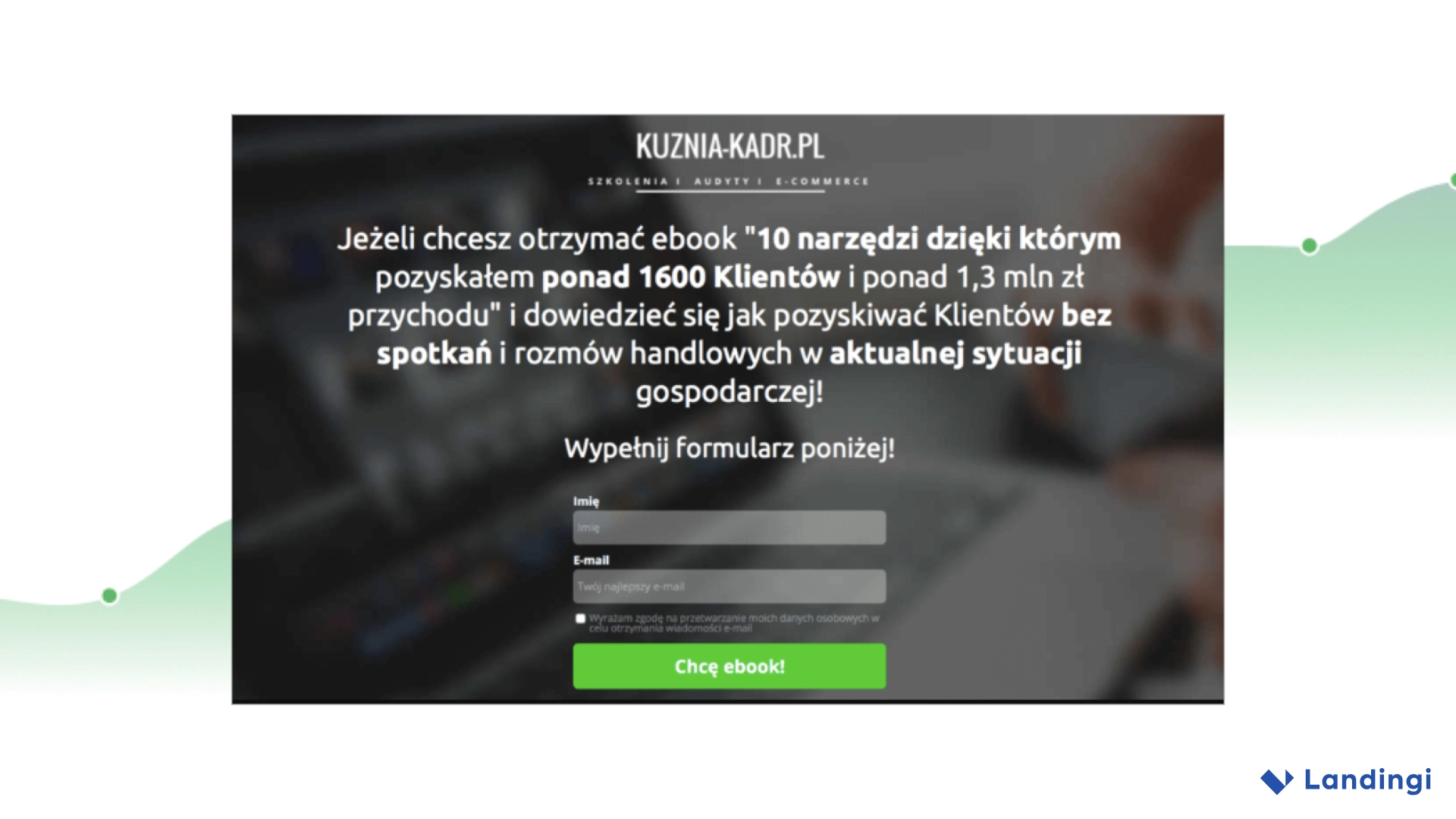 Kuźnia Kadr – form example