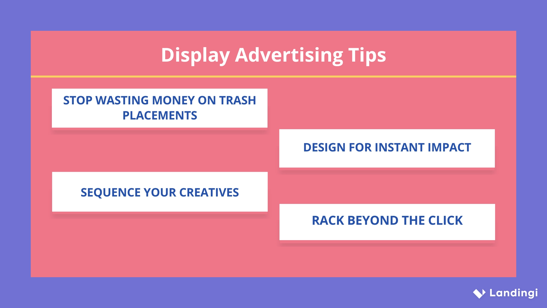display advertising tips