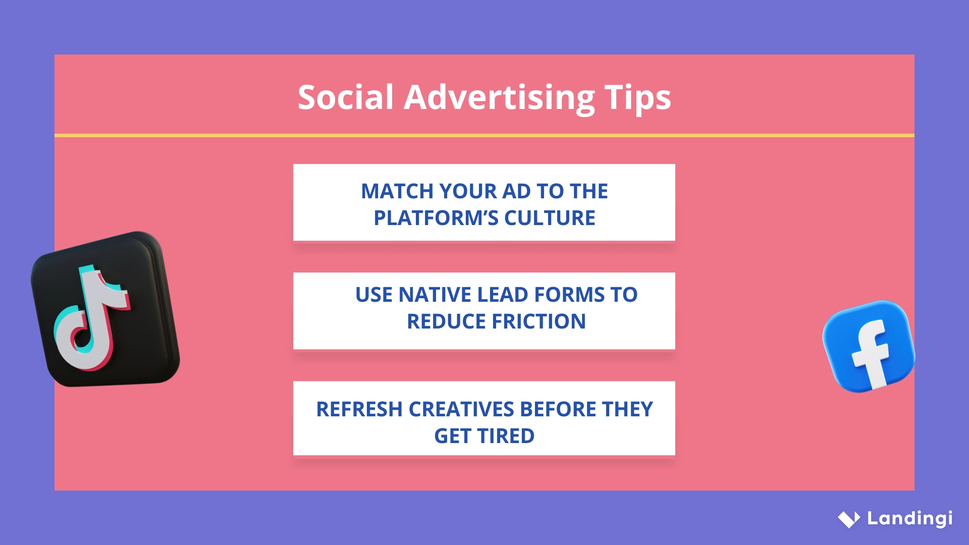 social advertising tips